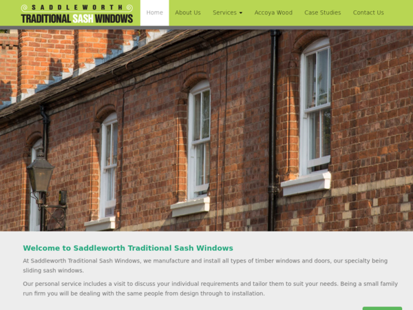 Saddleworth Traditional Sash Windows