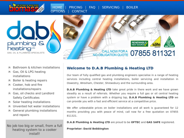 D A B Plumbing & Heating Ltd