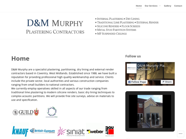 D&M Murphy Plastering Contractors