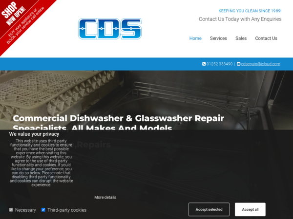 Commercial Dishwasher Services Ltd
