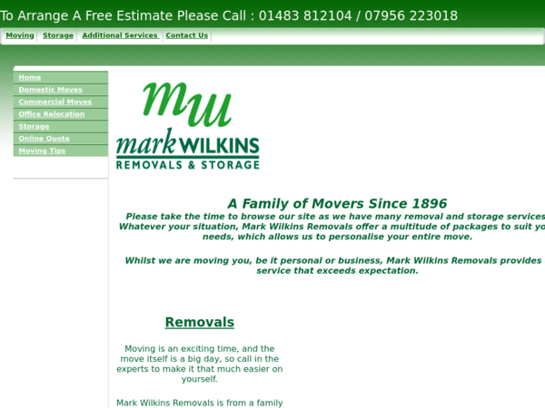 Mark Wilkins Removals & Storage