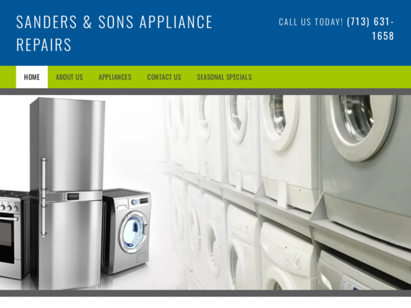 Sanders & Son Appliance Repair