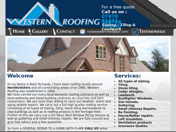 Western Roofing Hereford