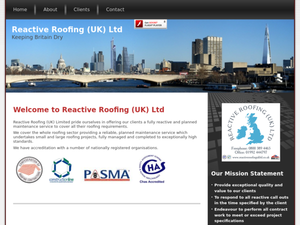 Reactive Roofing (UK) Ltd