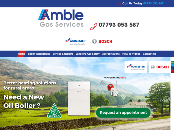 Amble Gas Services .oil Boiler and Tank Installations