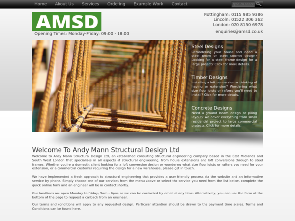 Amsd (Andy Mann Structural Design Ltd)