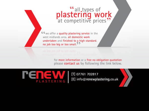 Renew Plastering