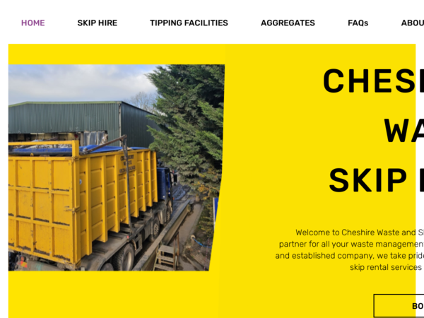 Cheshire Waste Skip Hire