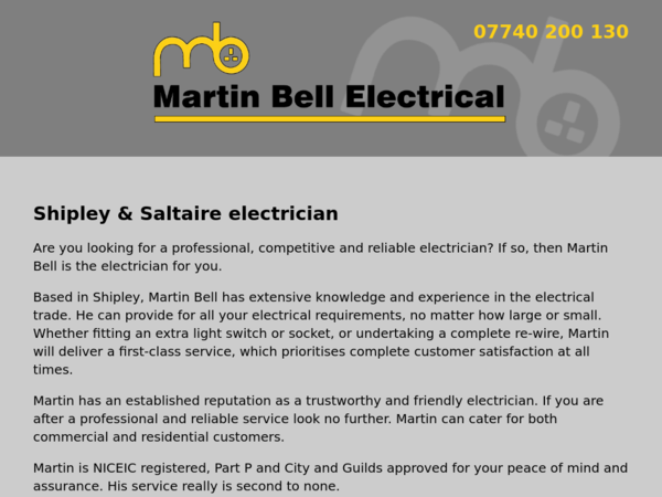 Martin Bell Electrical
