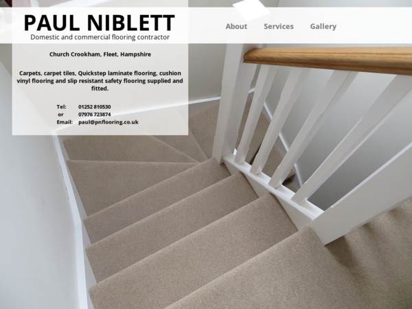 Paul Niblett Carpets and Flooring.