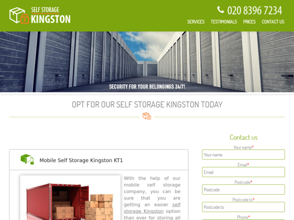 Self Storage Kingston Ltd