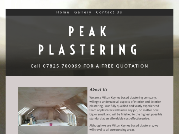 Peak Plastering