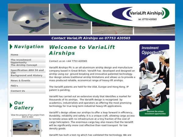 Varialift Airships PLC