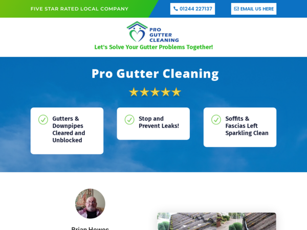 Pro Gutter Cleaning Rhyl