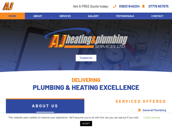 A J Heating & Plumbing Services Ltd