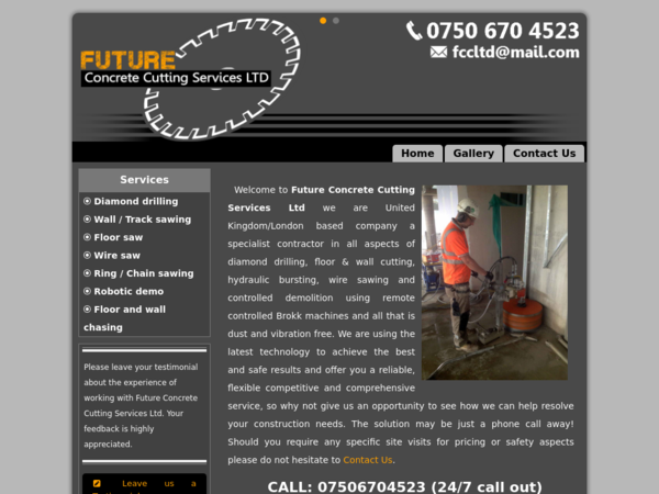 Future Concrete Cutting LTD