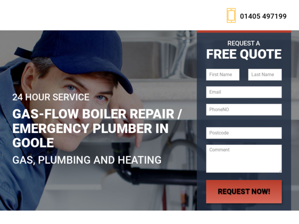 Gas-Flow Boiler Repair / Emergency Plumber in Goole