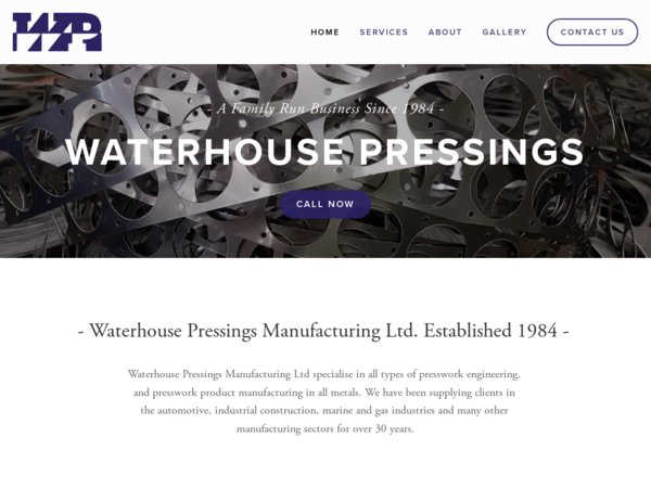 Waterhouse Pressings & Manufacturing Ltd