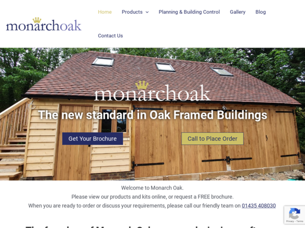 Monarch Oak Framed Garages