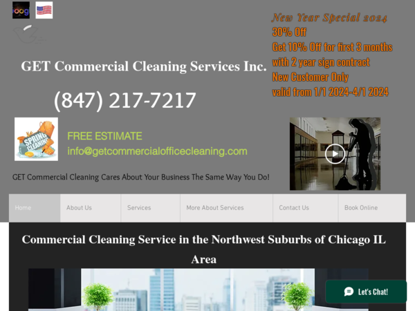 Get Commercial Cleaning Services Inc.