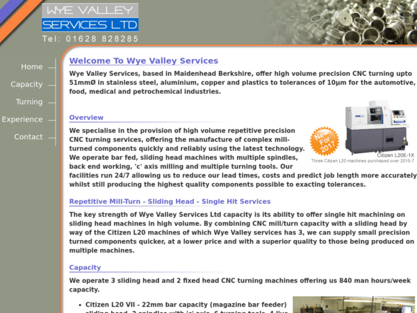 Wye Valley Services Ltd