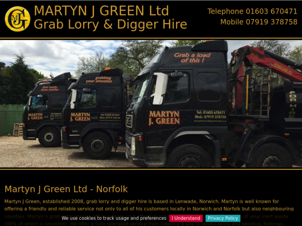 Martyn J Green (Grab Hire & Digger Hire Norfolk )