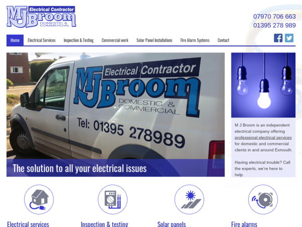 M J Broom Electrical Contractors