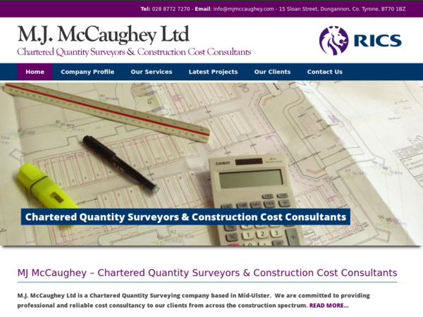 M.J. McCaughey Ltd. Quantity Surveyors