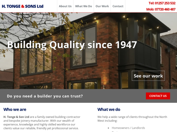 H. Tonge & Sons