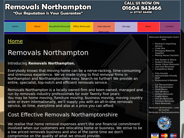 Removals Northampton