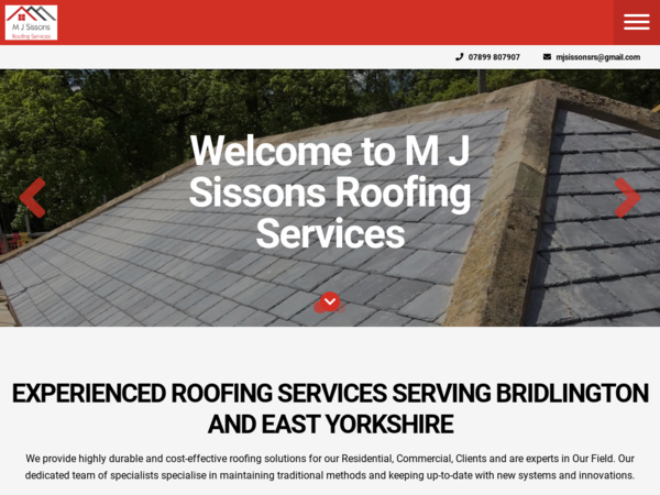 MJ Sissons Roofing Services