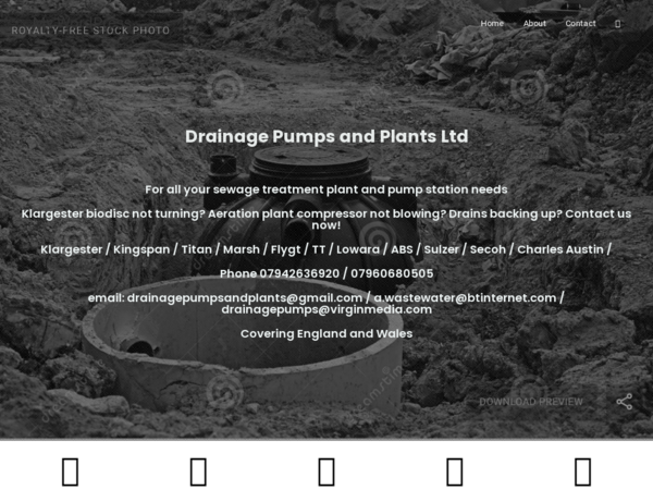 Drainage Pumps and Plants