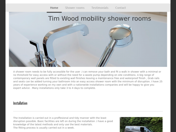 Tim Wood Bathroom Fitting