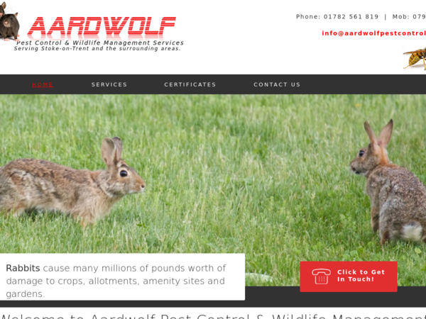 Aardwolf Pest Control