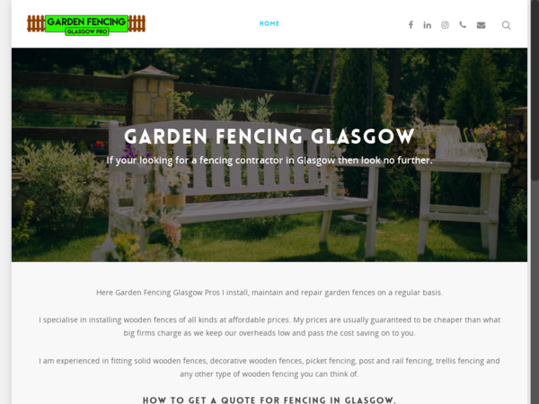 Garden Fencing Glasgow Pro