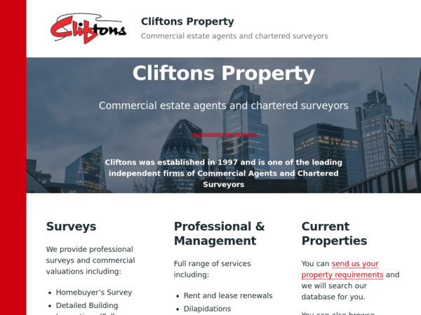 Cliftons Commercial Property