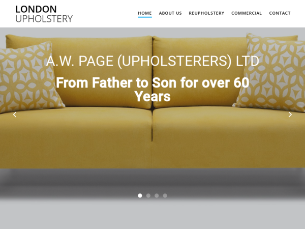 A.w.page Upholsterers (London Upholstery)