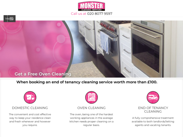 Monster Cleaning Hertford