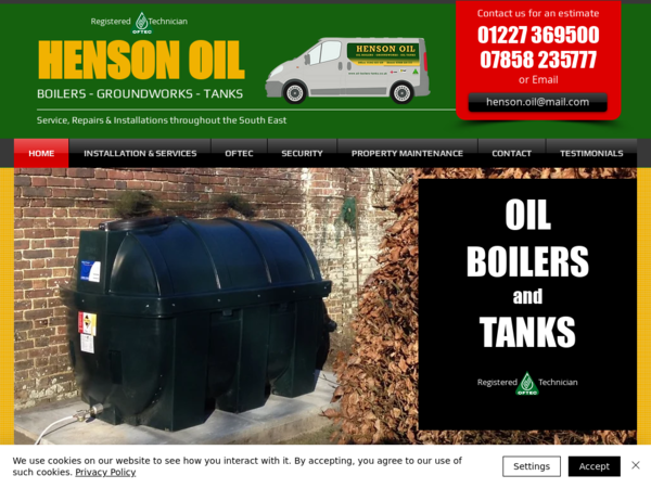 Henson Oil Boilers & Tanks