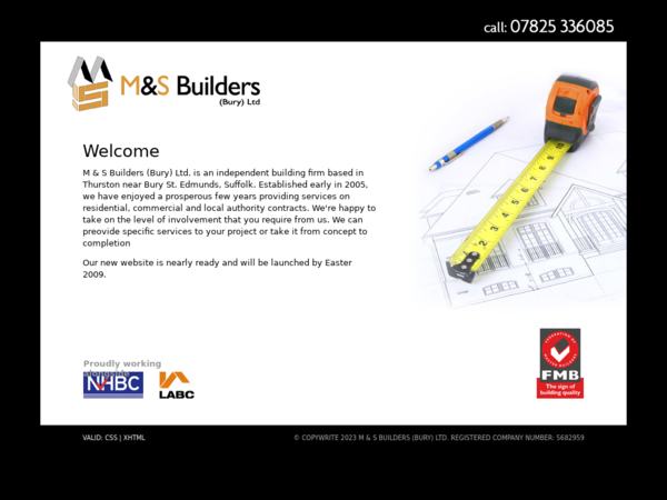 M & S Builders (Bury) Ltd