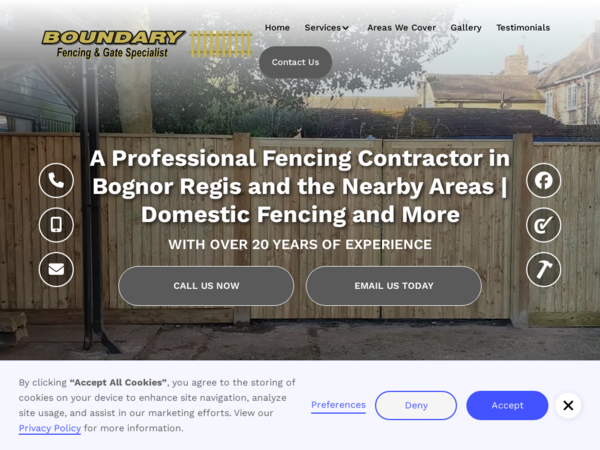 Boundary Fencing & Gate Specialist