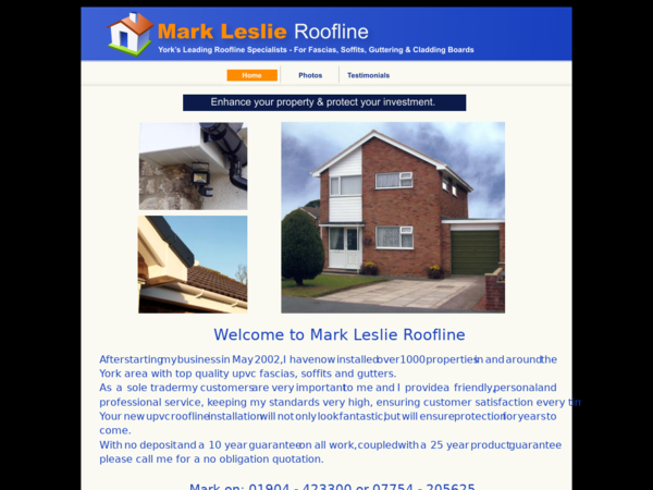 Mark Leslie Roof Line