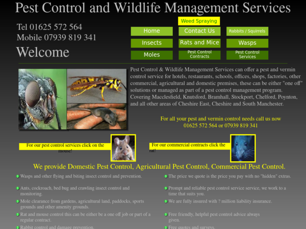Pest Control & Wildlife Management Services