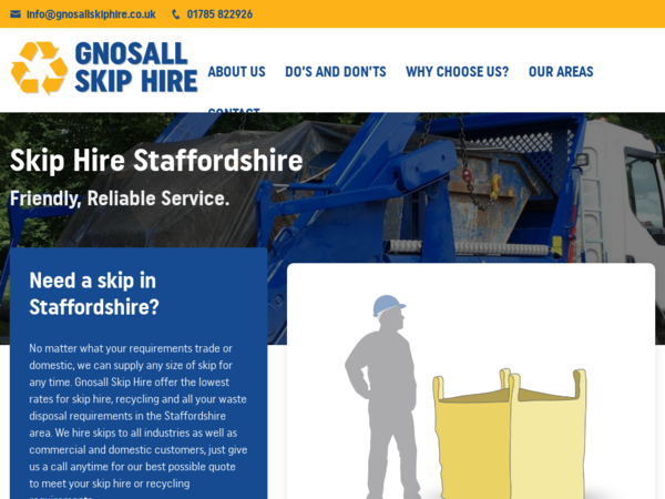 Gnosall Skip Hire