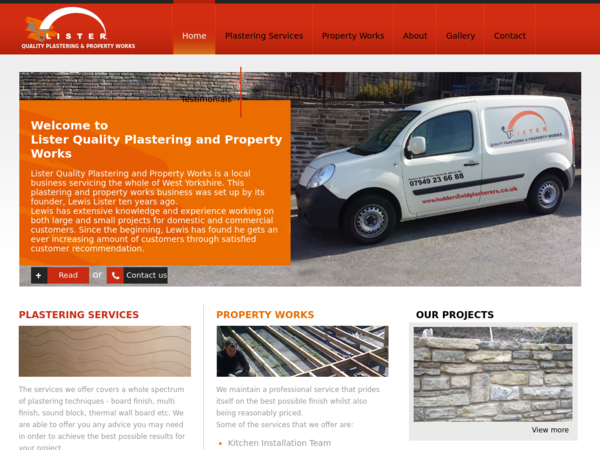 Quality Plastering and Property Work.