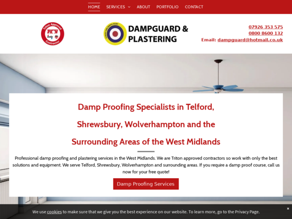 Dampguard & Plastering