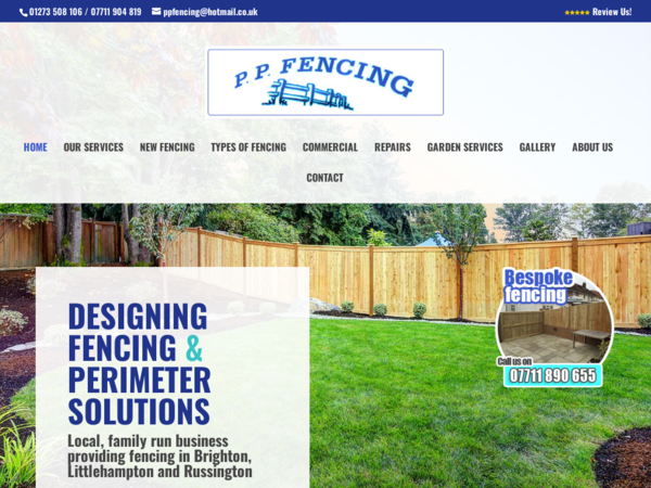 P P Fencing Sussex Ltd