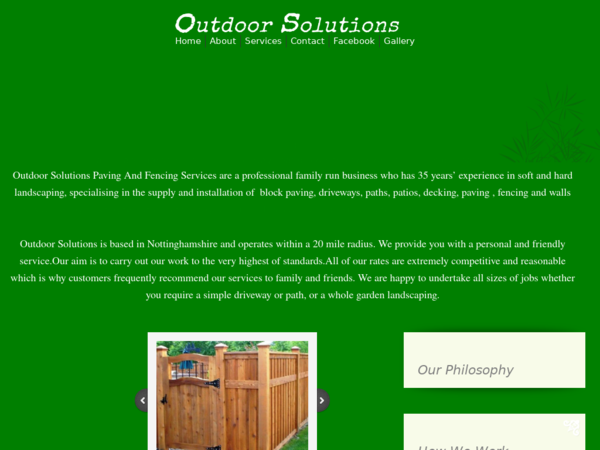 Outdoor Solutions Paving and Fencing