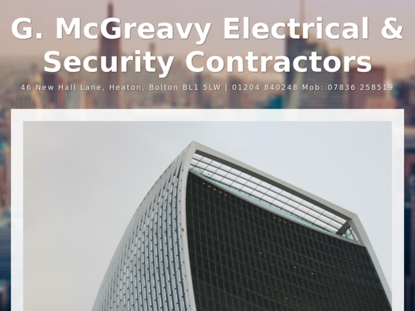 Graham McGreavy Electrical & Security Contractors Ltd