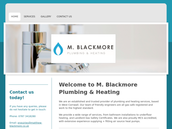 M. Blackmore Plumbing & Heating